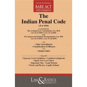 Law & Justice Publishing Co's The Indian Penal Code, 1860 (IPC) Bare Act 2023